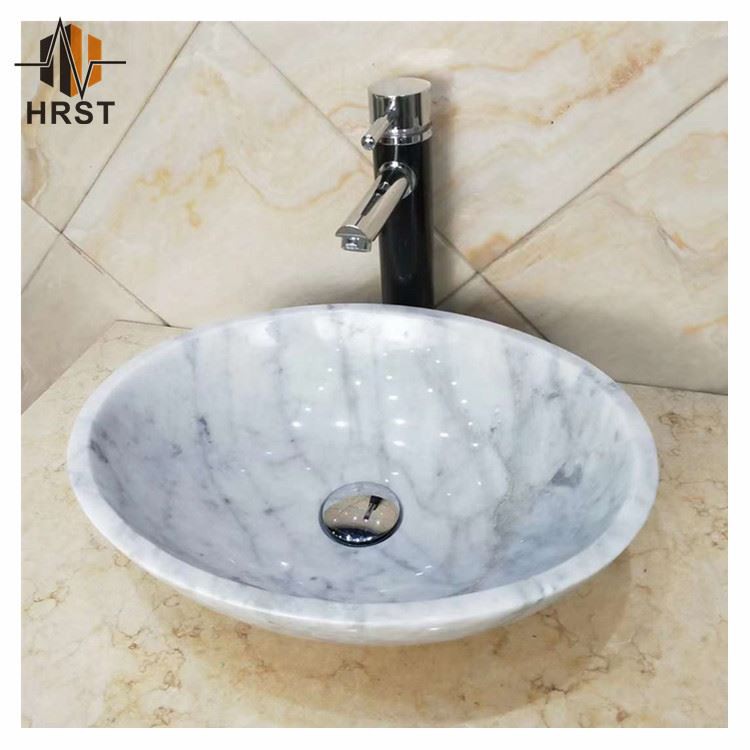 Bianco Carrara White Marble Basin (5)