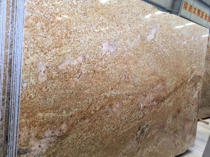 Imperial Gold Granite Slab Imperial Gold Granite Slab