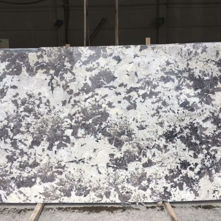 Polished Delicatus White Granite Slabs (2)