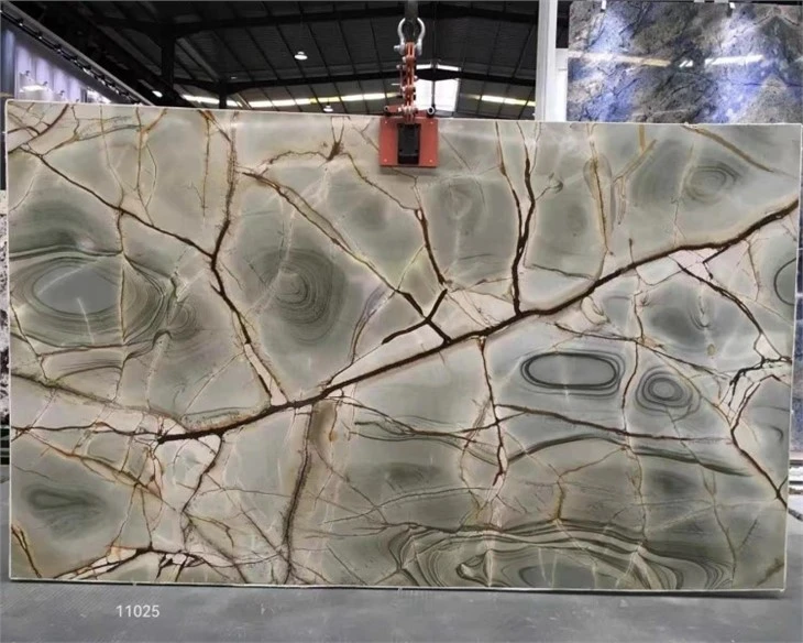 Natural Blue Roma Quartzite Slab