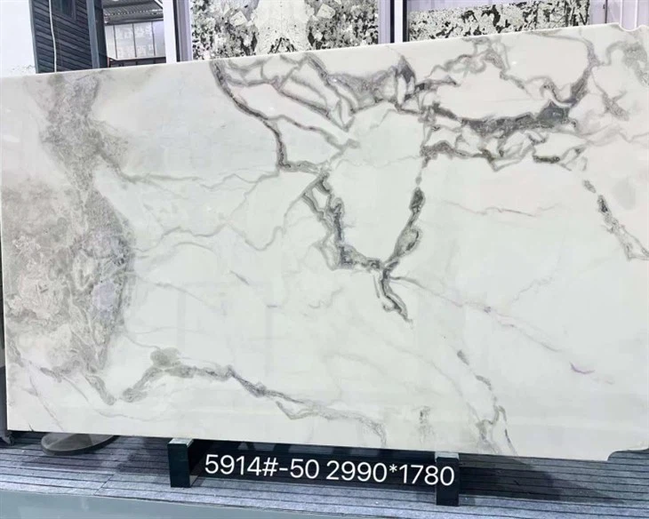 Oyster White Marble Slabs