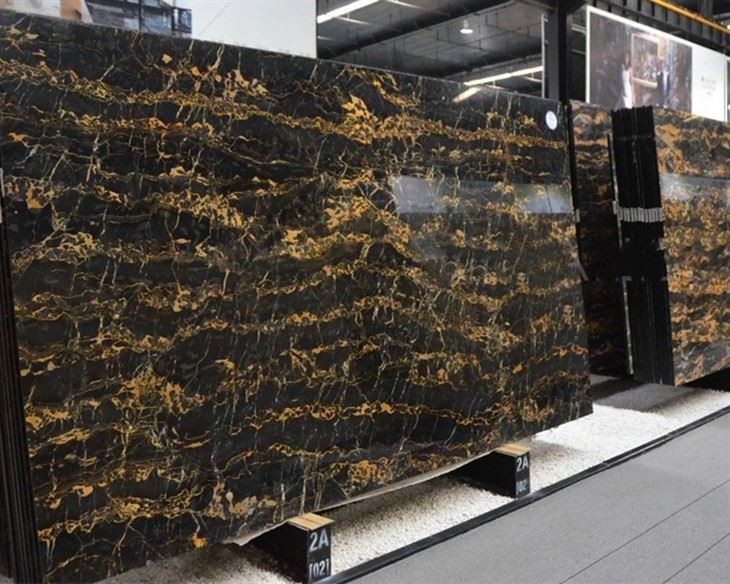 Golden Black Marble