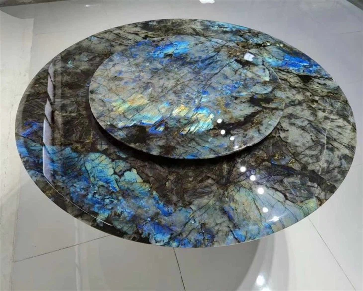 Natural Blue Emerald Granite